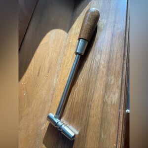 Grover Piano Tuning Lever Tuning Hammer Vintage Wood Handle Piano Tool